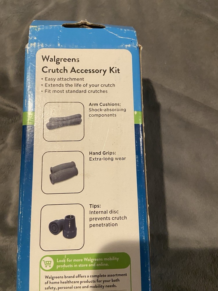 Walgreens Crutch Accessory Kit