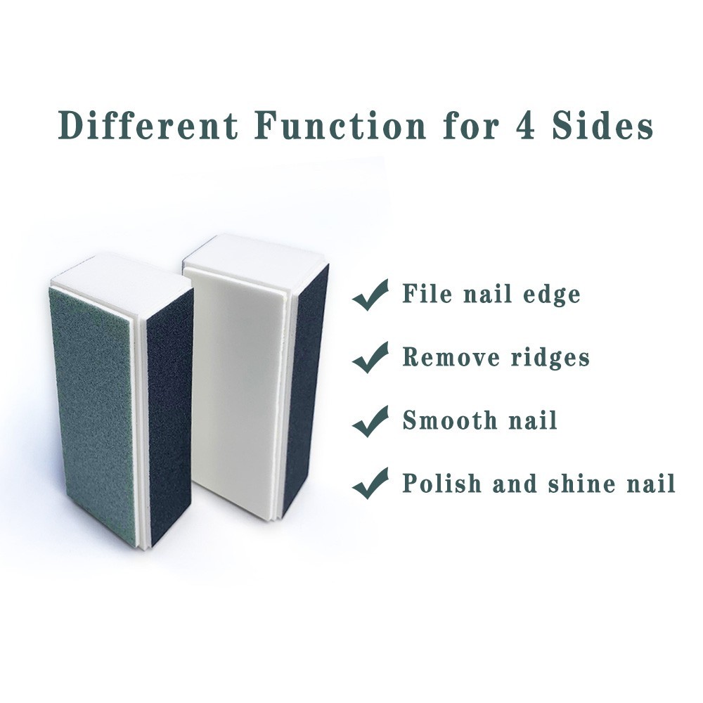 4 Way Nail Buffer Block Shiner Buffer for natural nail (3 pcs)