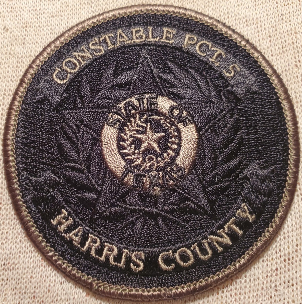 TX Harris County Texas Pct. 5 Constable Patch (3In Diameter)