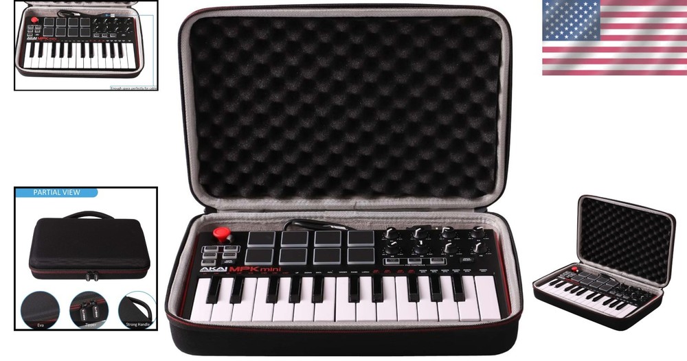 Akai MPK Mini MK3 Case - Protective EVA Material=