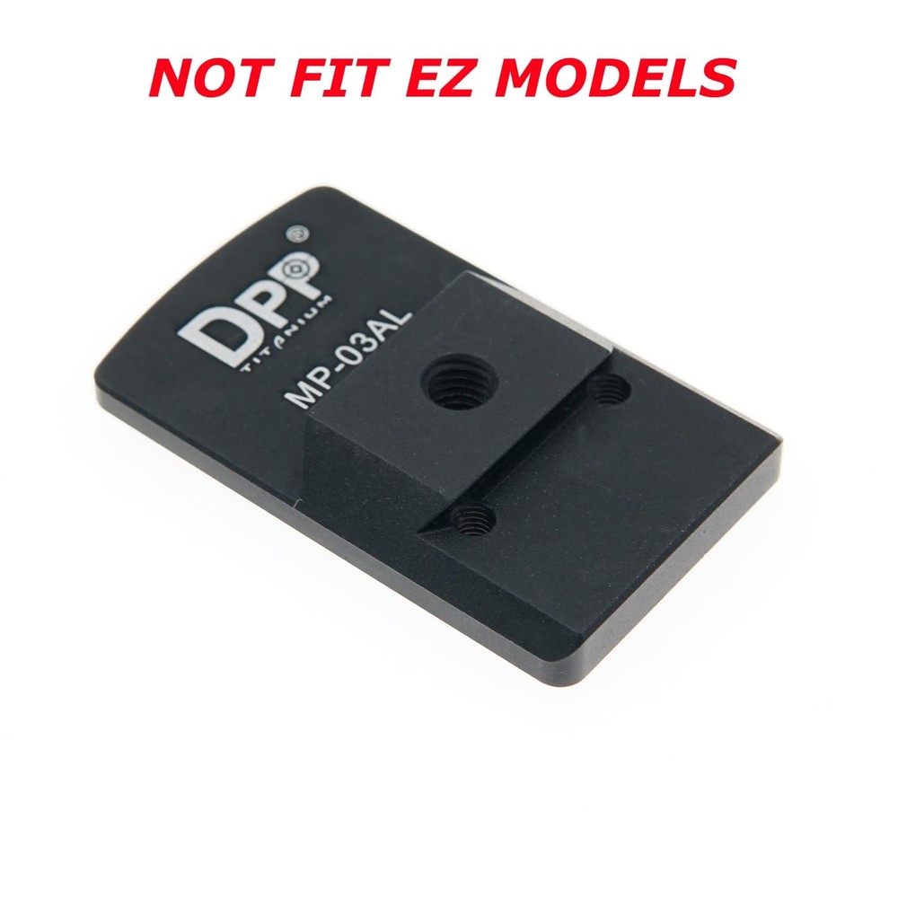 DPP Titanium Dovetail Mount Compatible with Smith Wesson MP Holosun