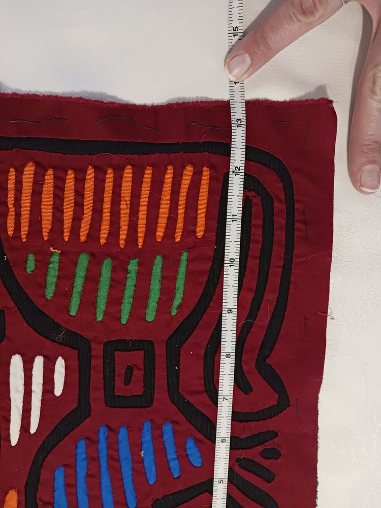 Unframed Mola Panel From Panama