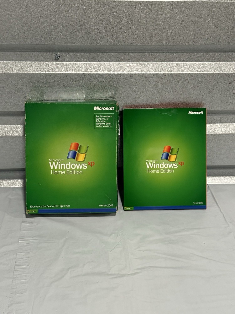 Microsoft Windows XP Home Edition - Full Version with Service Pack 2 CD-ROM