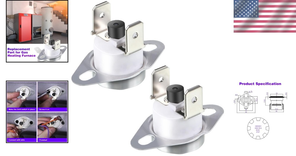 Easy-to-Install L350 Limit Switch Replacement - Essential Rheem Accessory