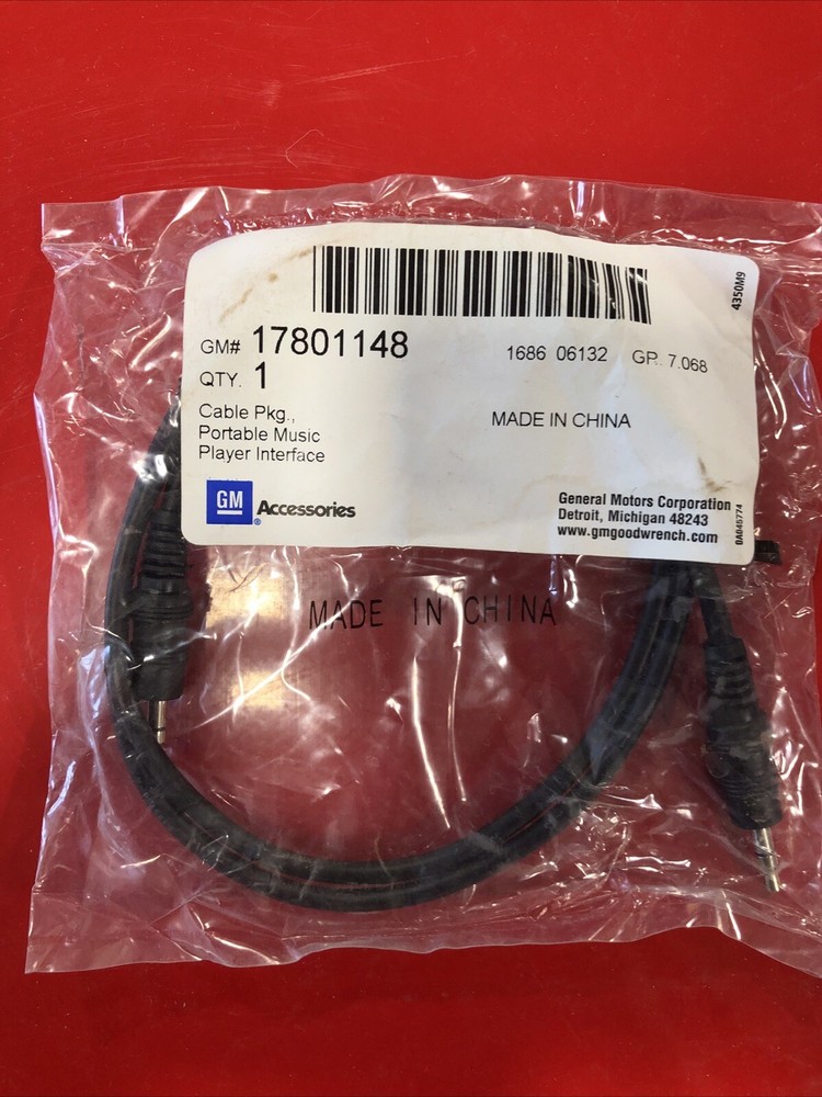 NOS GM 17801148 Audio Cable