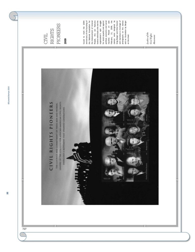 2009 U.S. Commemorative Singles COMPLETE Supplement (White Ace Alternative)