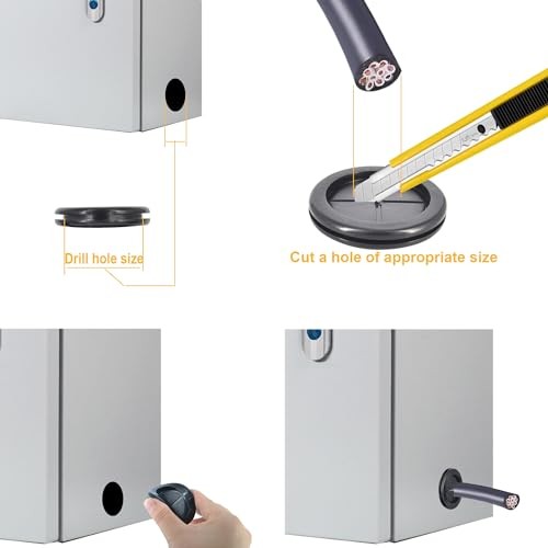 Rubber Grommets Wire Protection,Closed Rubber Grommet,Firewall Solid Closed