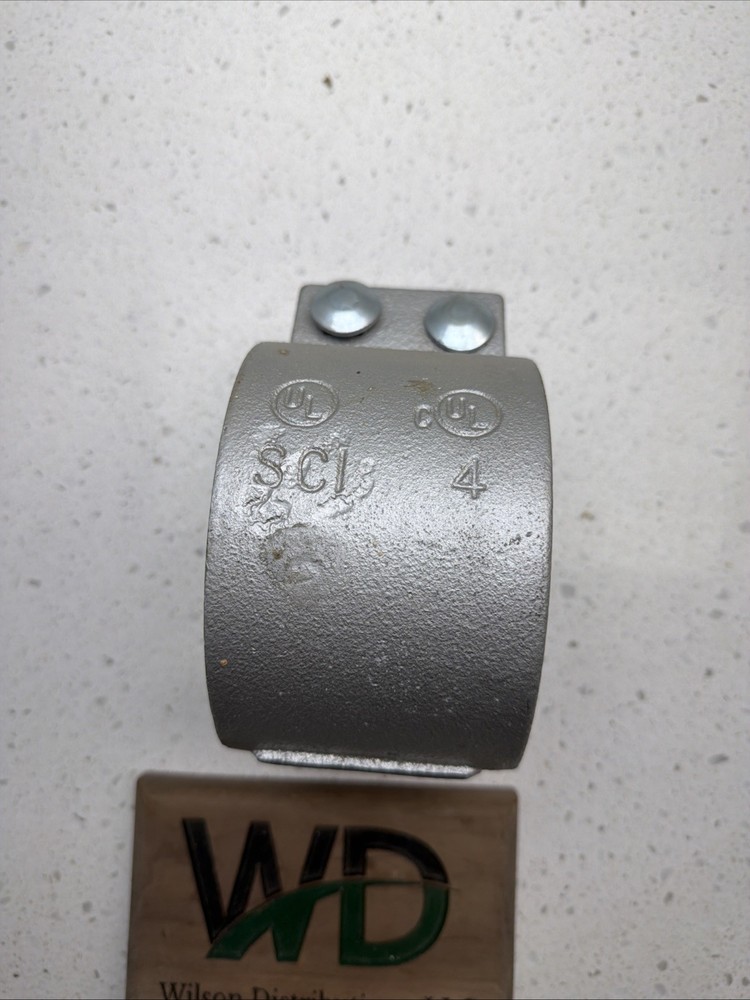 SCI 4” Conduit Threaded Bolt-On Coupling