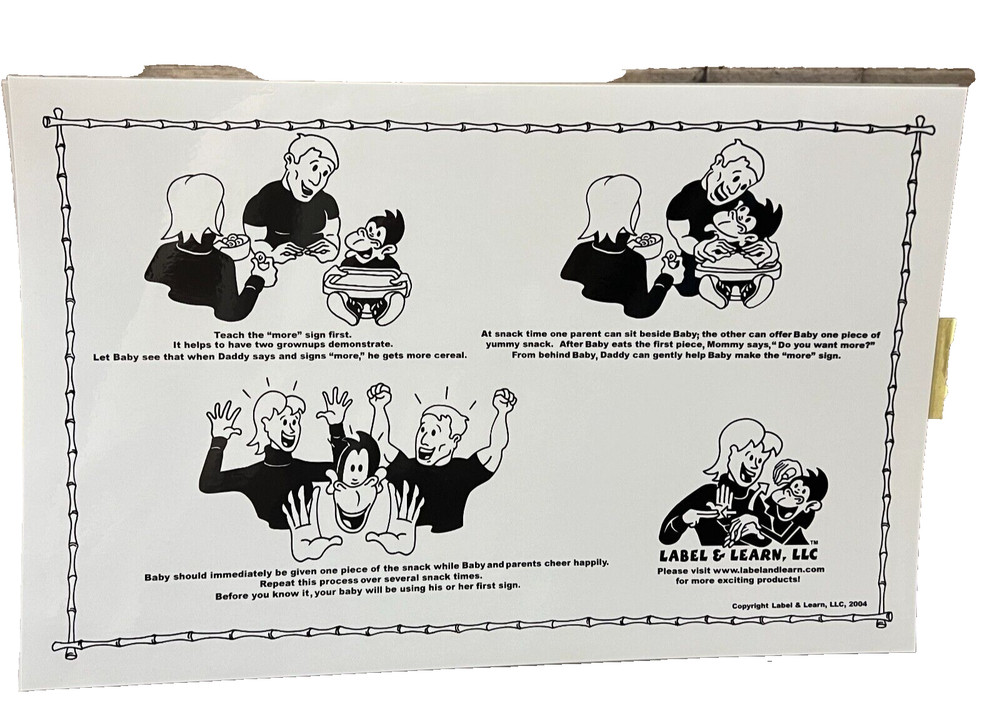 Label & Learn ZOO/PARK (2) /BASIC Educational Placemat (New)