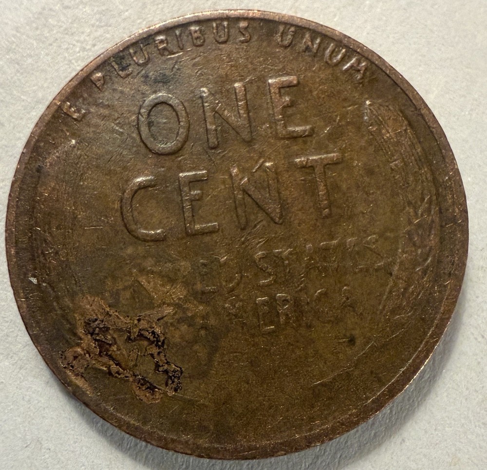 1944 D Lincoln Wheat Penny DDO + Obverse + Reverse Errors (#517)