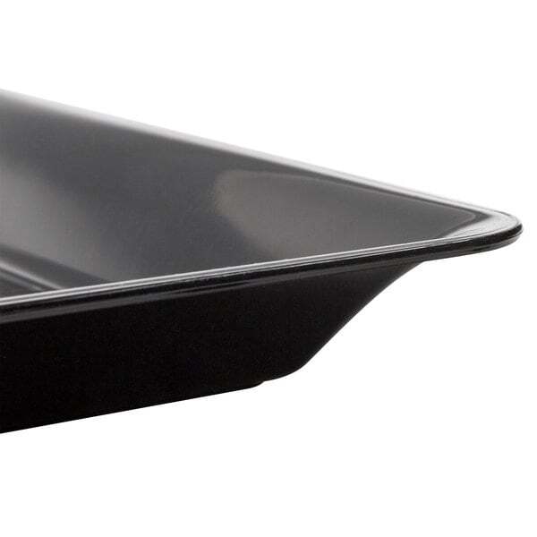 Fineline RC473.BK, 12x18-Inch Platter Polystyrene White Rectangular Tray, 20/CS