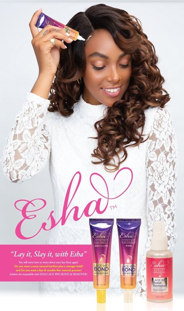 Esha Absolute Lace Wig Bond Water-Resistant Glue - 10ml/0.34 fl oz