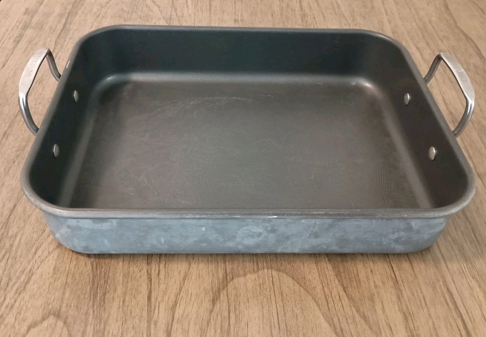 Circulon Rectangular Roaster Baker Baking Pan Slightly Used 12"x16"