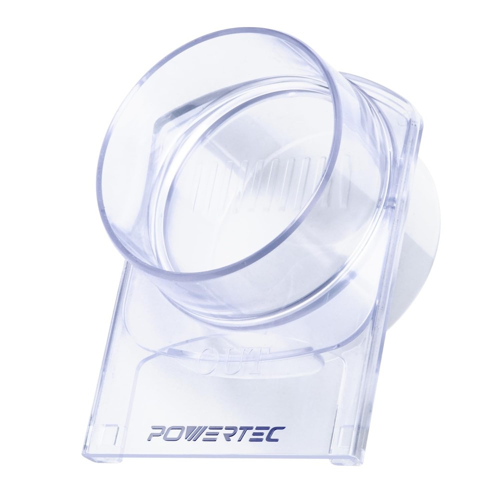 POWERTEC 4" Blast Gate, Clog Clear Gate