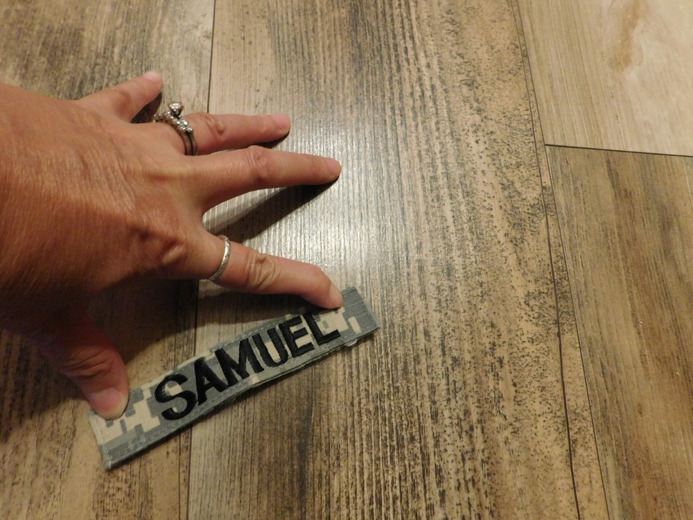 US ARMY  ACU NAME PATCH "SAMUEL"