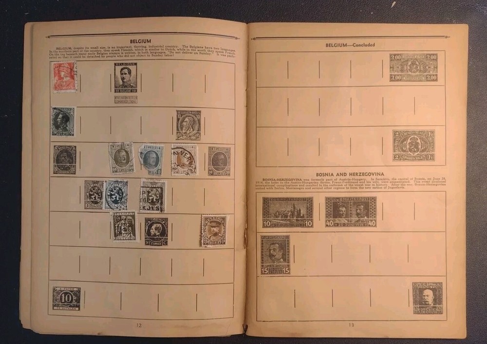 Discoverer Album Stamp Collector's Book