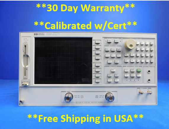 Agilent HP Keysight 8753E RF Network Analyzer, 30kHz - 6GHz