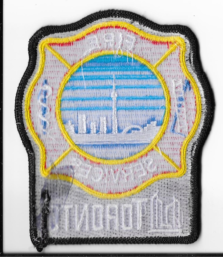 Toronto Fire Services, Canada Shoulder Patch V1