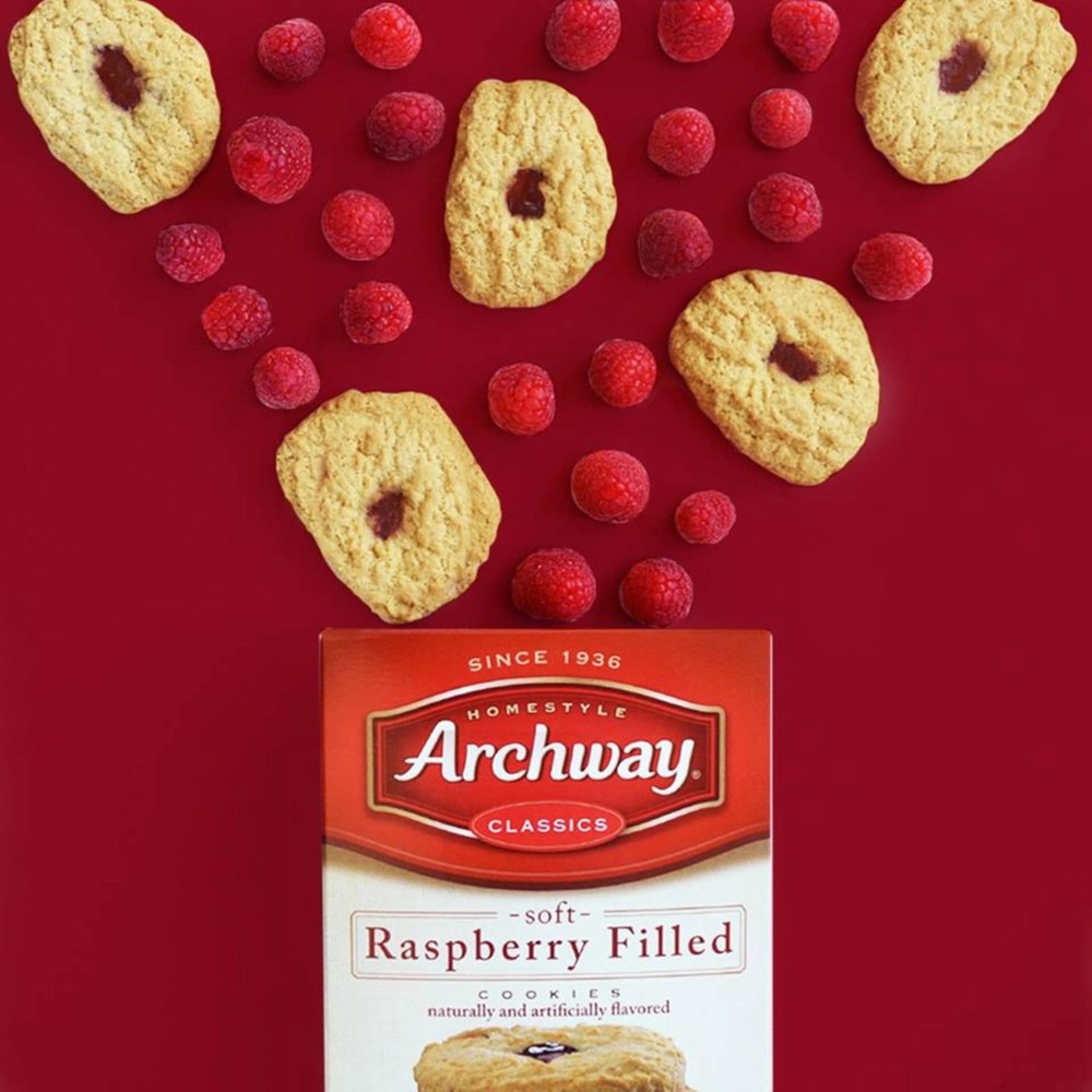 Cookies, Raspberry Filled, 9 Oz