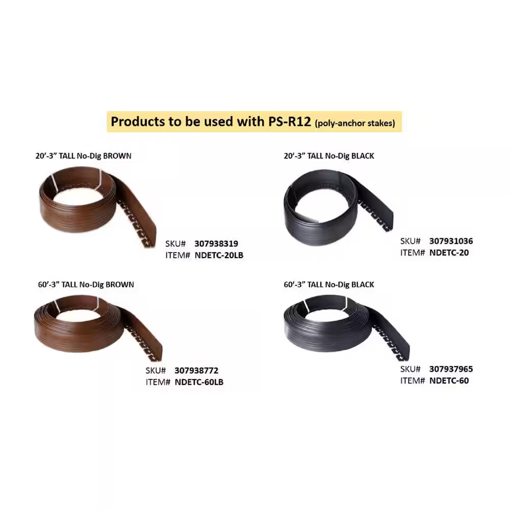 9 In. Poly Stakes