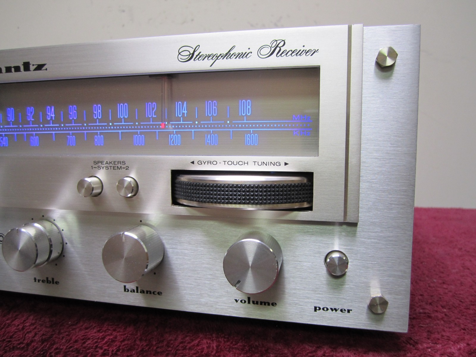 Marantz 2226B Stereo Receiver Cleaned Tested * Amp Works Fine, AM/FM Not working