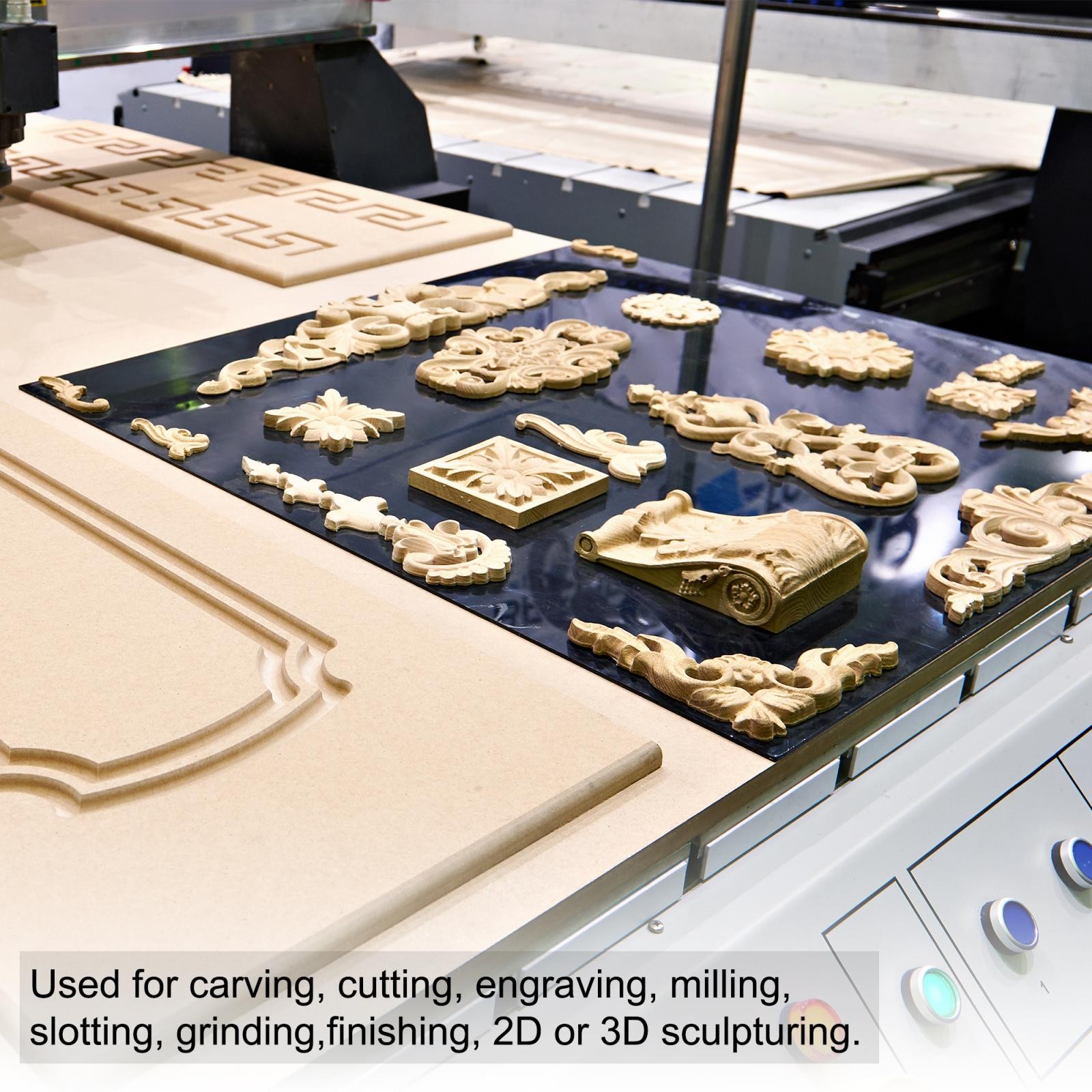 1/8" Shank 0.2mm Tip 30 Degree Carbide Wood Engraving Bit CNC Router Tool 10pcs