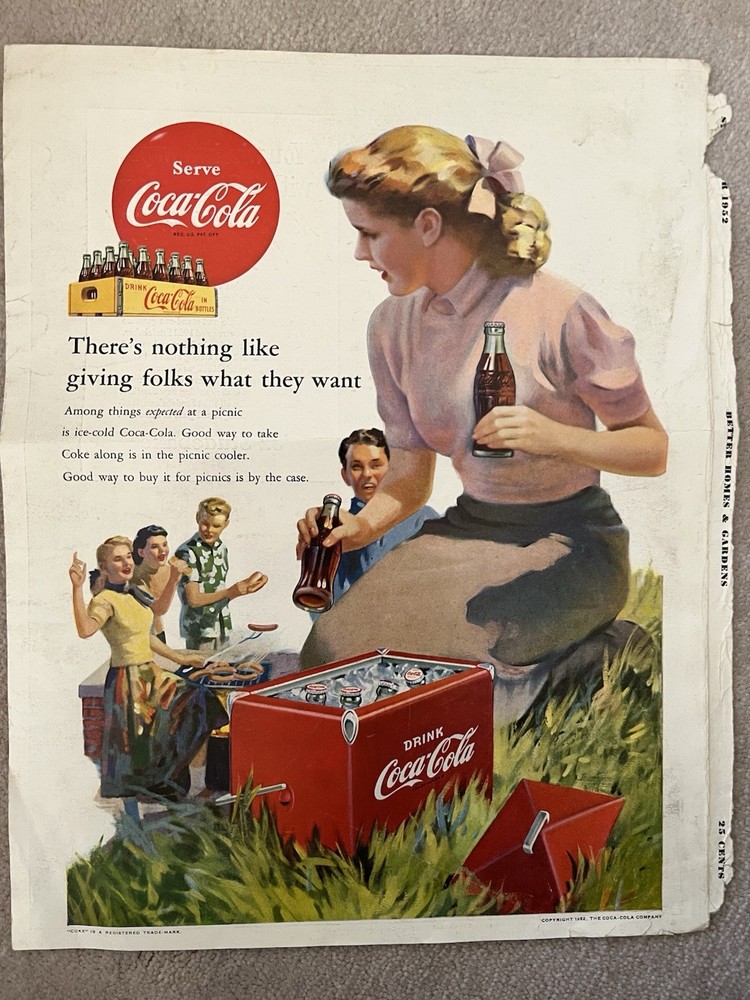 Better Homes & Gardens 1952 Advertisement '52 Studebaker & Coca-Cola On Reverse