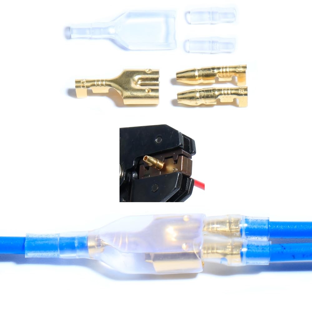 4.0mm Bullet Terminals, Docking Quick Connector, Insulating Sleeves, Brass