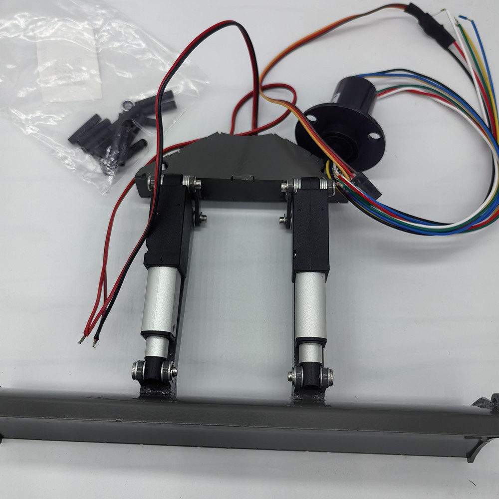 For Double Eagle Volvo E111 E010 RC Excavator Bulldozer Front Shovel Conversion