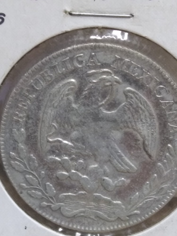 Mexico - 1879 ZsJS Large Silver 8 Reales