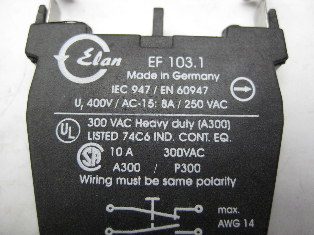 ELAN EF103.1 TERMINAL BLOCK NSNP