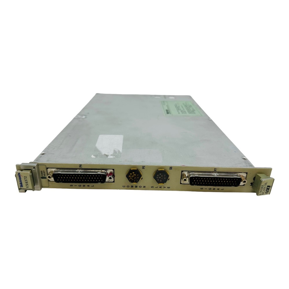 TEKTRONIX VX4372 RELAY SCANNER 2-WIRE 48CH VXI MODULE SN B721J02