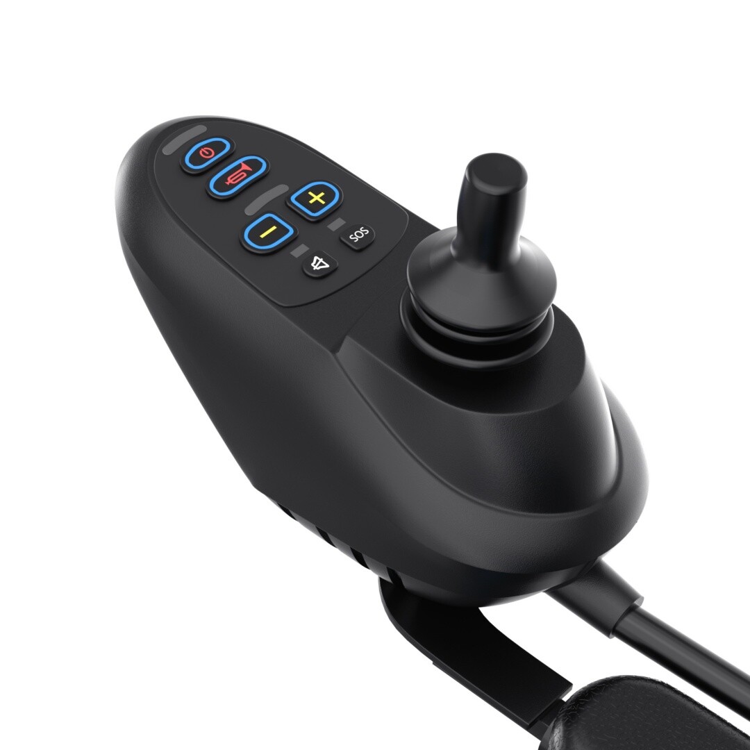 Foldable Lightweight Electric Wheelchair Mobility Powerchair All Terrain Adults