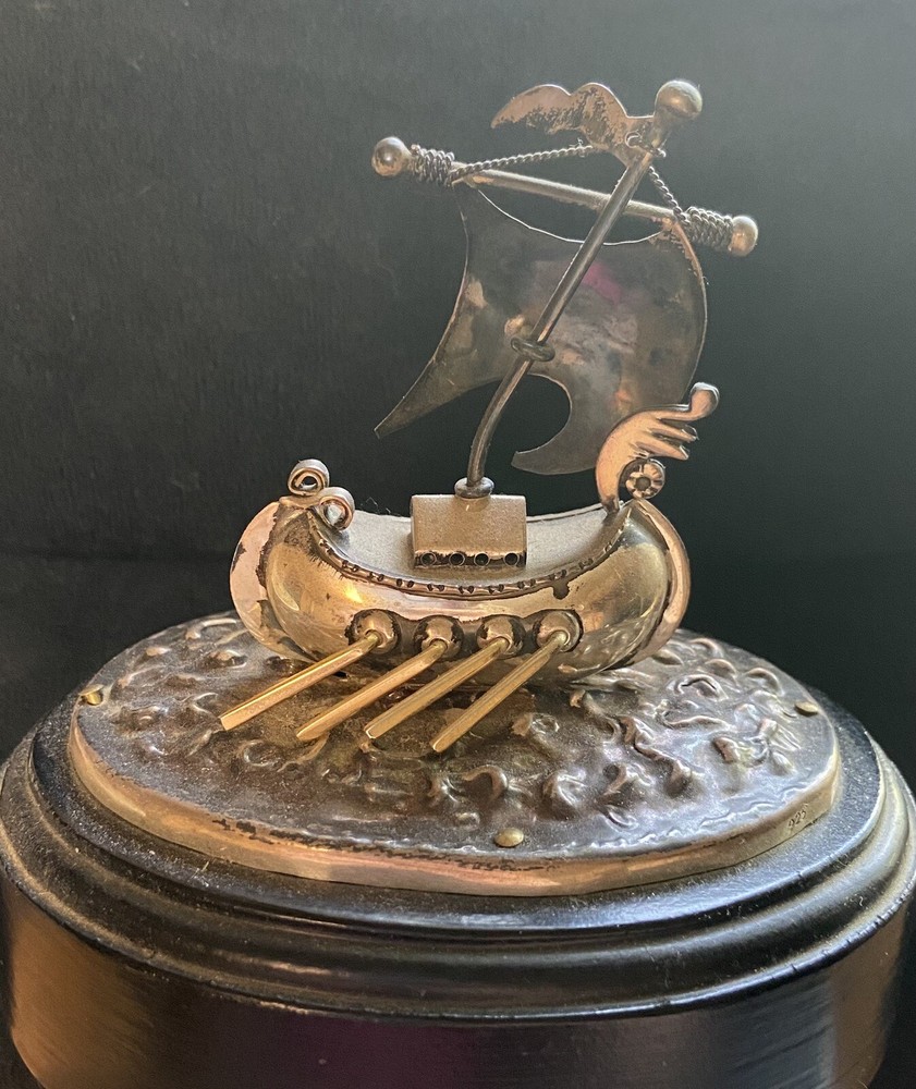 Sterling Silver Ship Figurine
