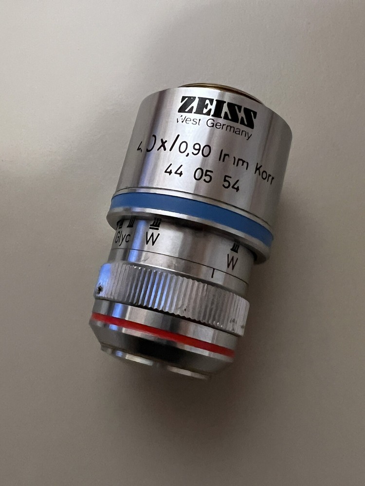 Zeiss Plan-NEOFLUAR 40x Imm Korr Multi Immersion Infinity Microscope Objective