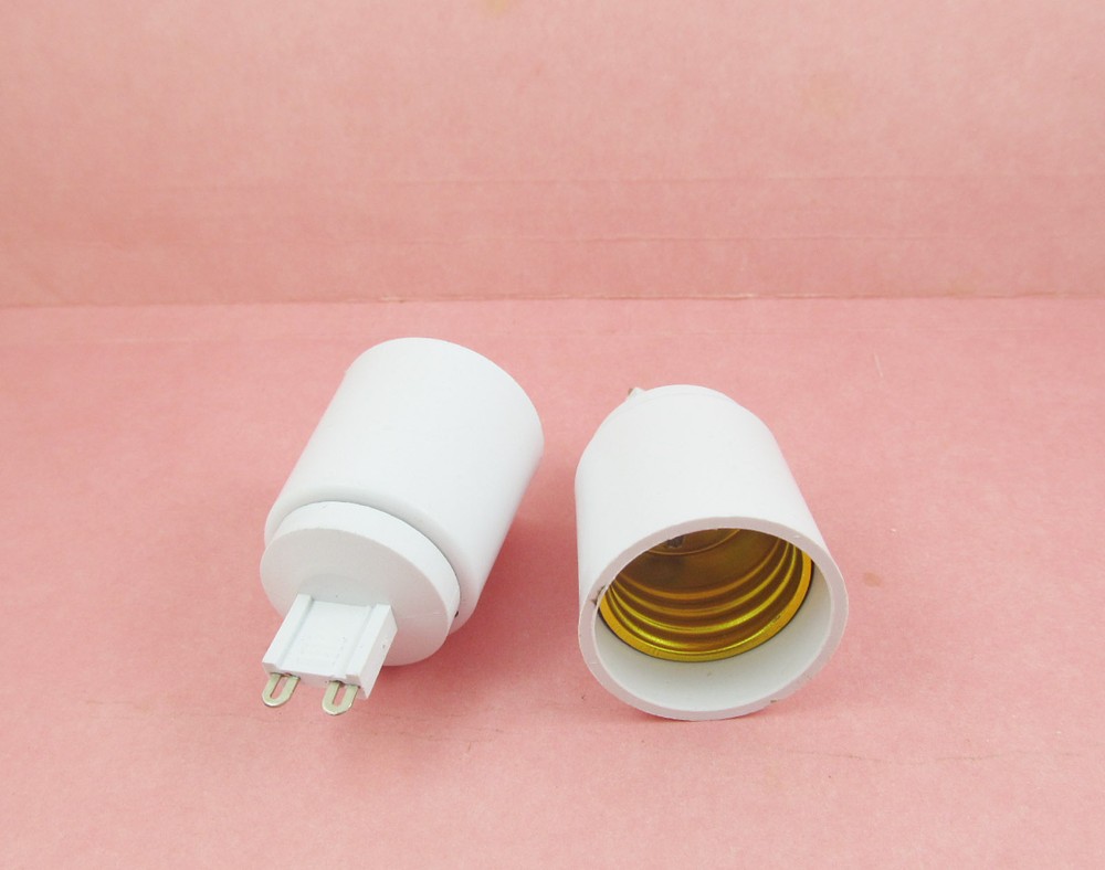 G9 to E27 Socket Base LED Halogen CFL Light Bulb Lamp Adapter Converter Holder
