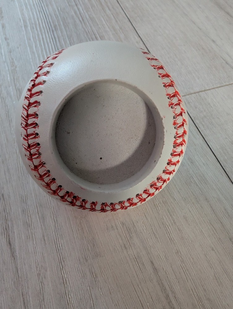 Baseball Crown & Windsor Made In England Clock Fully Working Comes With Battery