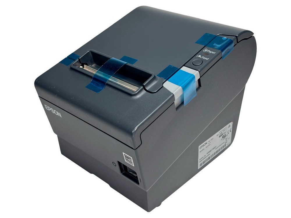 REFURBISHED Epson TM-T88V POS Compact Thermal Receipt Printer USB Serial Square