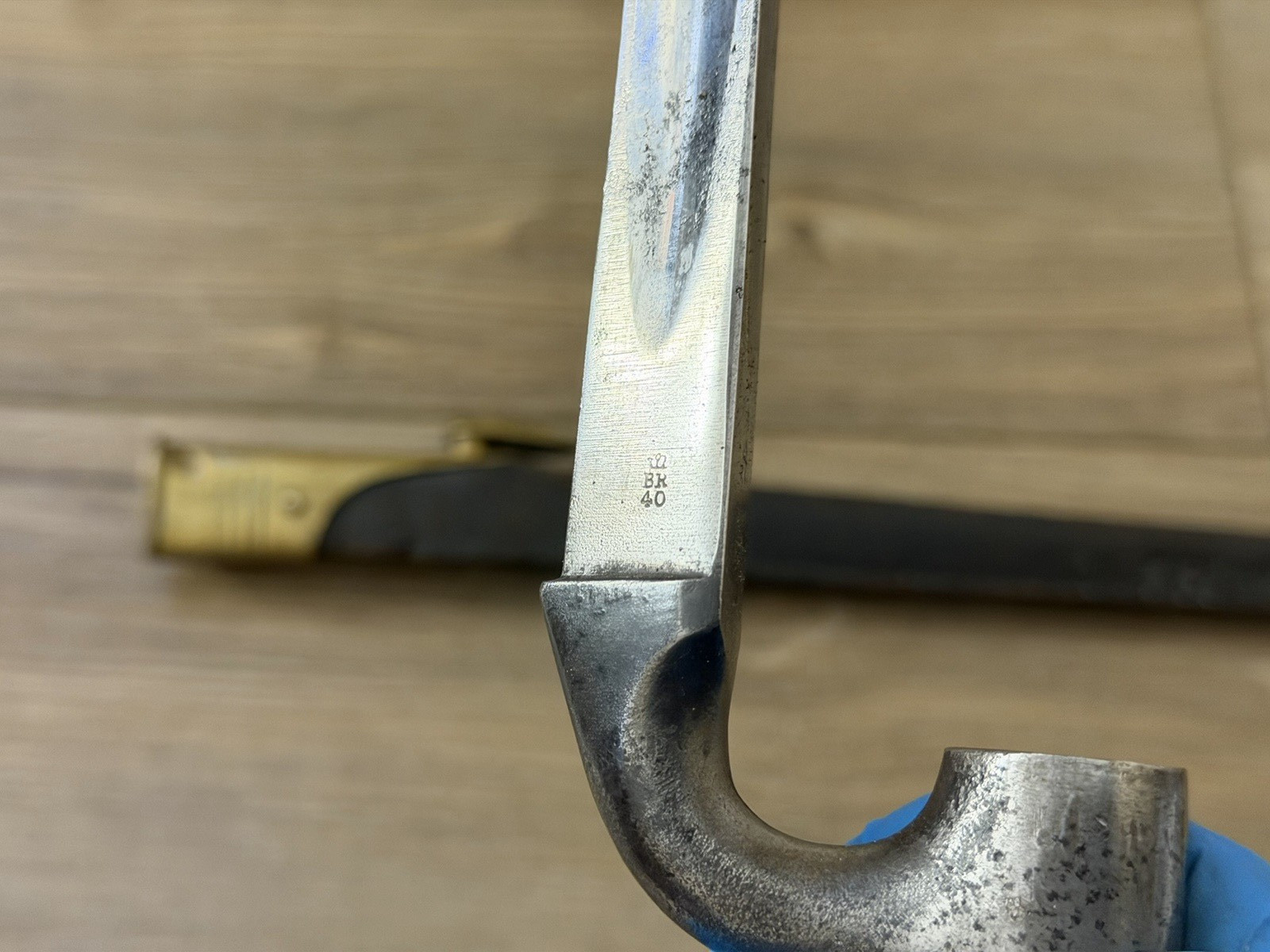 Zulu War Era British Pattern 1876 Martini-Henry Rifle Socket Bayonet!