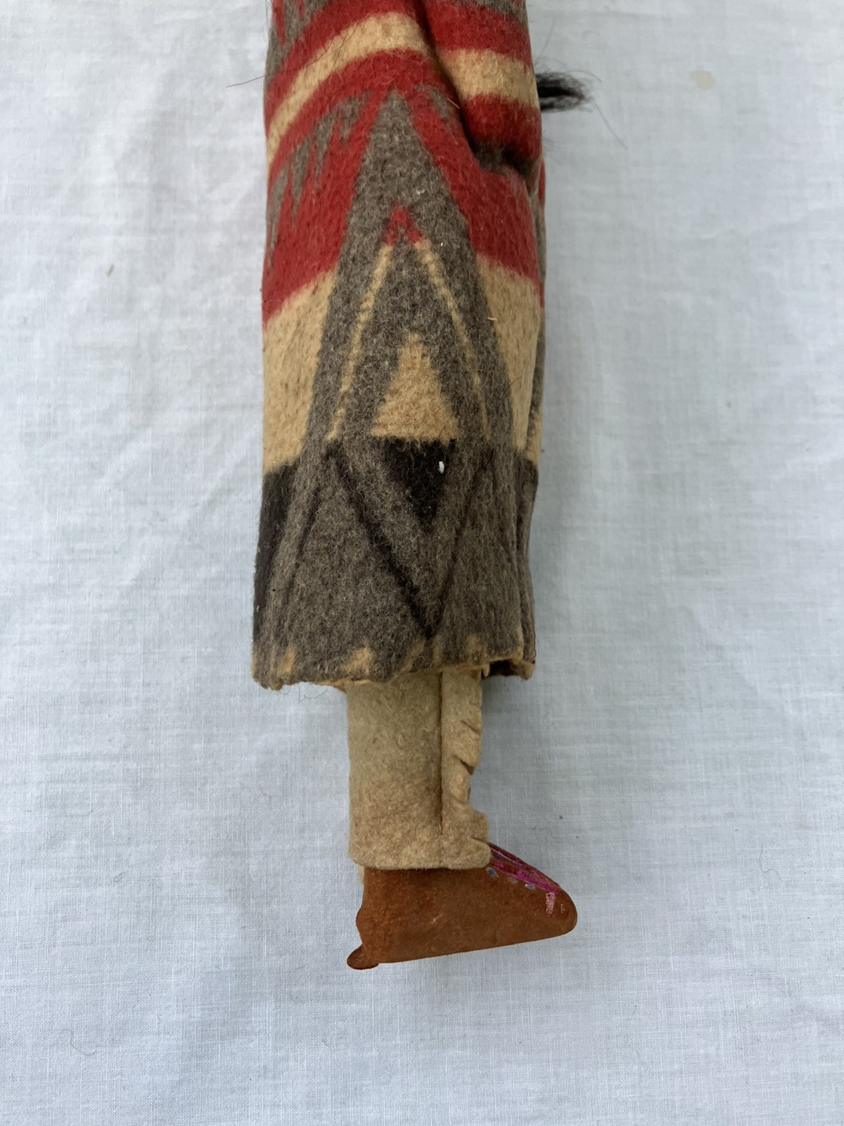 Vintage Skookum Male Native American Doll - 13 Inches Tall