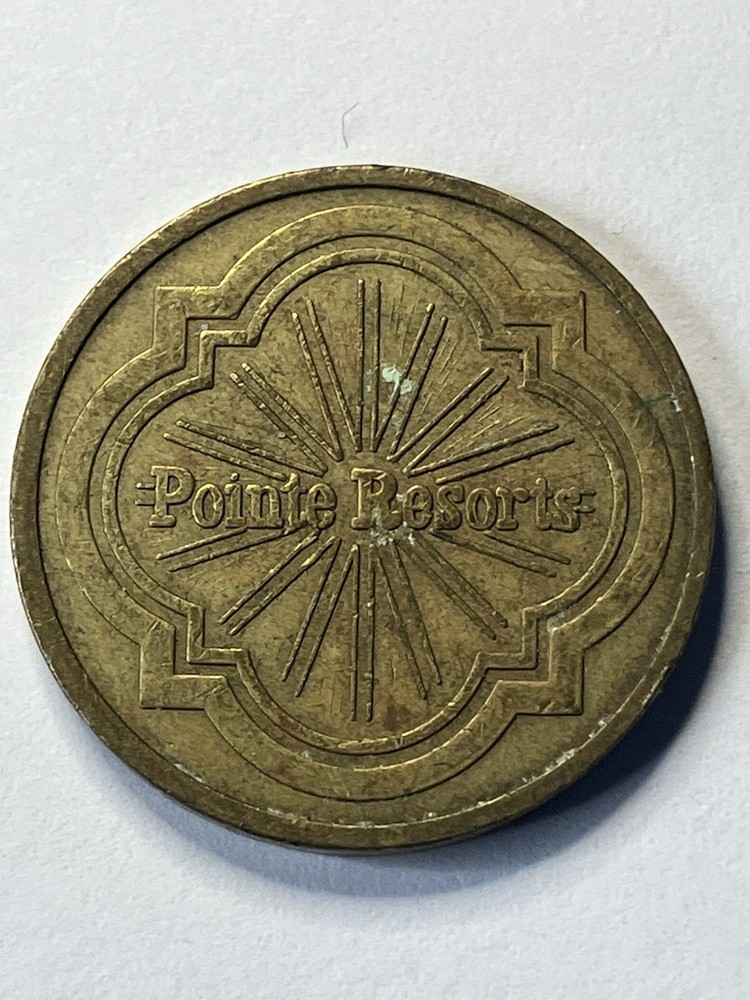 Old Pointe Resorts Brass Token #uc1