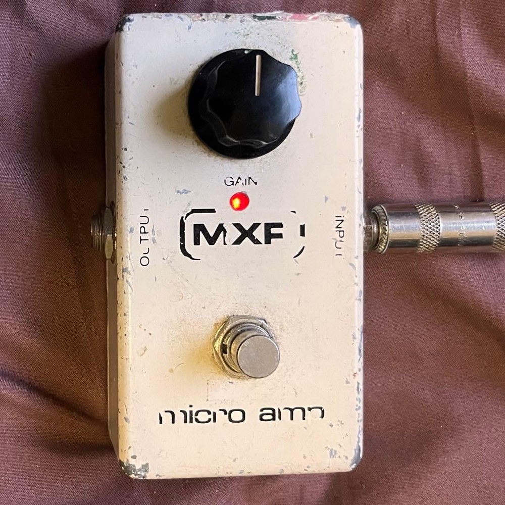 MXR Micro Amp Vintage 80-82 LED Added Works Well