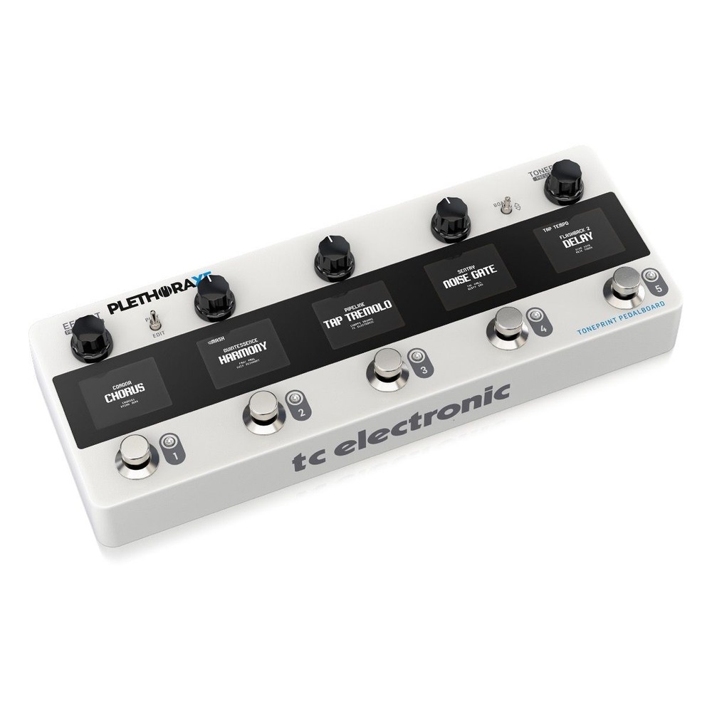 TC Electronic PLETHORA X5 TonePrint Multi-FX Pedalboard