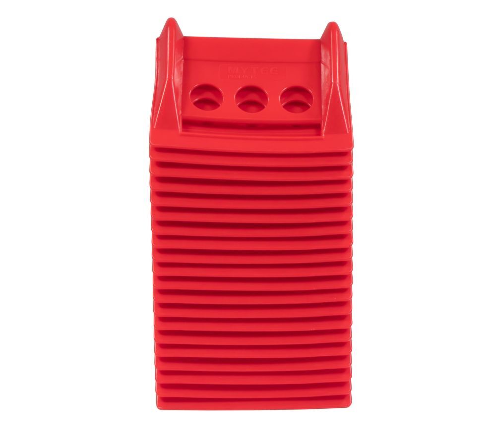 120Pc Red 4"x6" Flatbed Edge Protectors w/ Carrying Case Strap Corner Protector