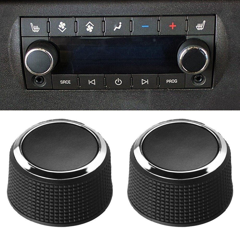 RADIO AUDIO REAR VOLUME CONTROL KNOBS For 2012-2016 GMC ACADIA 22912547