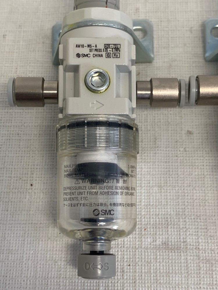 (2 Pcs) SMC AW10-M5-A Modular Filter Regulator Pressure Reducing Valve