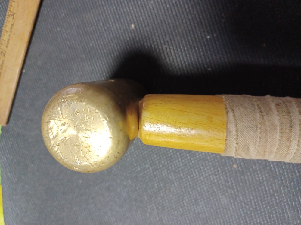 Hammer #4 Brass Mallet