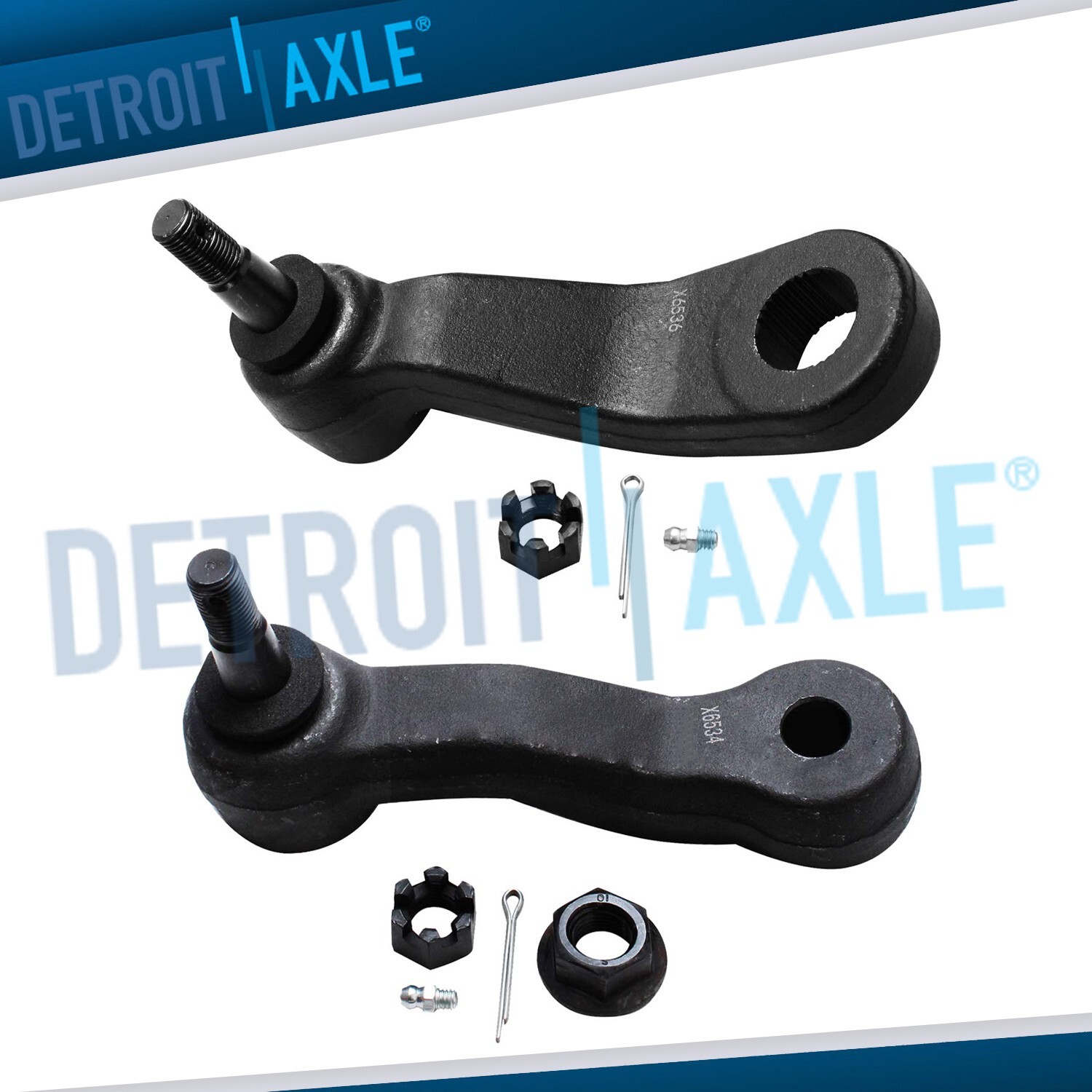 2pc Front Idler and Pitman Arm for Chevy Tahoe Silverado GMC Sierra 1500 Yukon