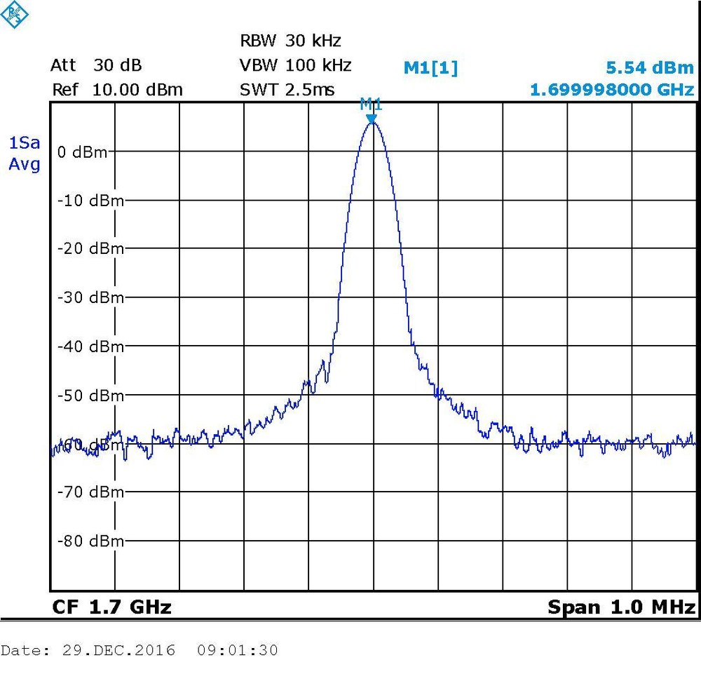 OLED digital ADF5355 54M-13.6GHz RF Source Generator Frequency Source moudle