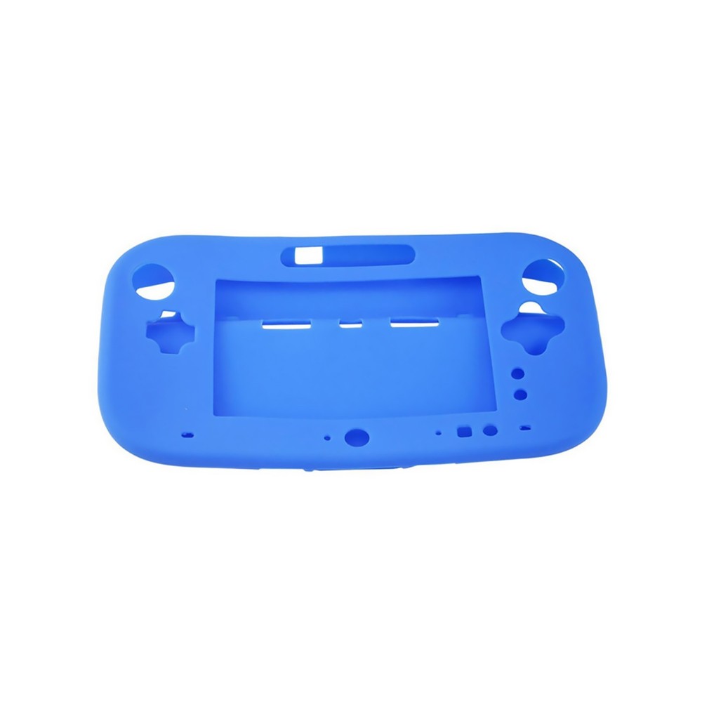 Blue Silicone Cover Protective Case For Wii U Gamepad Wireless Controller aa